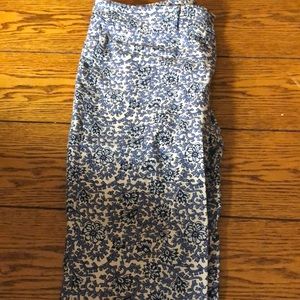 Loft Chino Capri Pants